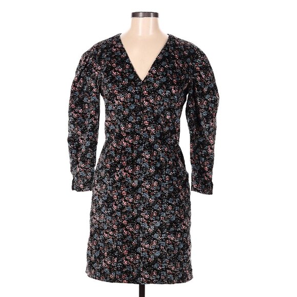 REBECCA TAYLOR La Vie Lisette Velvetten Dress Size S NWT $325 - Picture 5 of 6